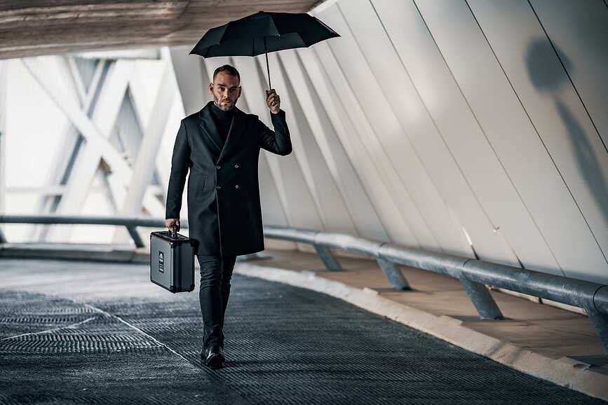 Doppler Superstrong Parapluie, noir