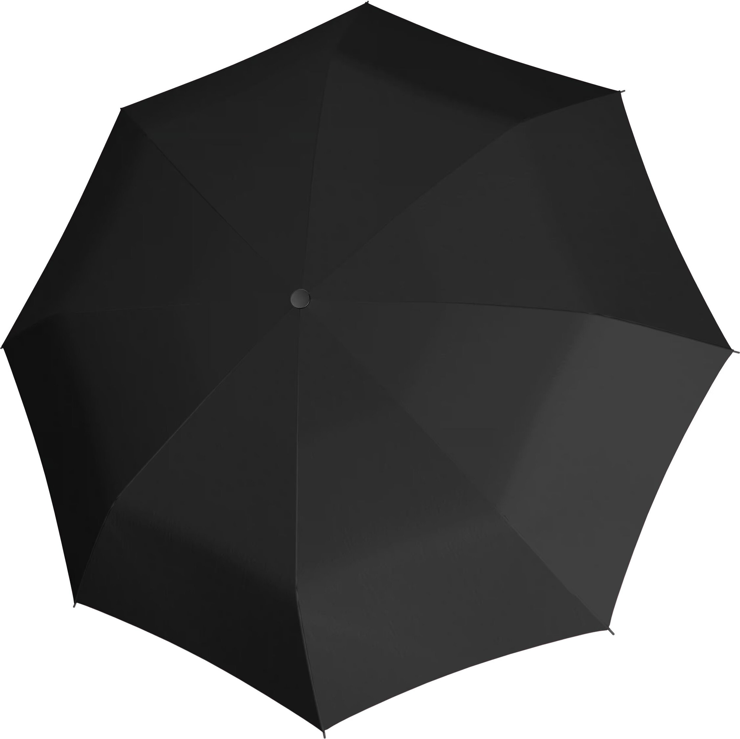 Fiber Blackstar Automatik-Regenschirm, schwarz