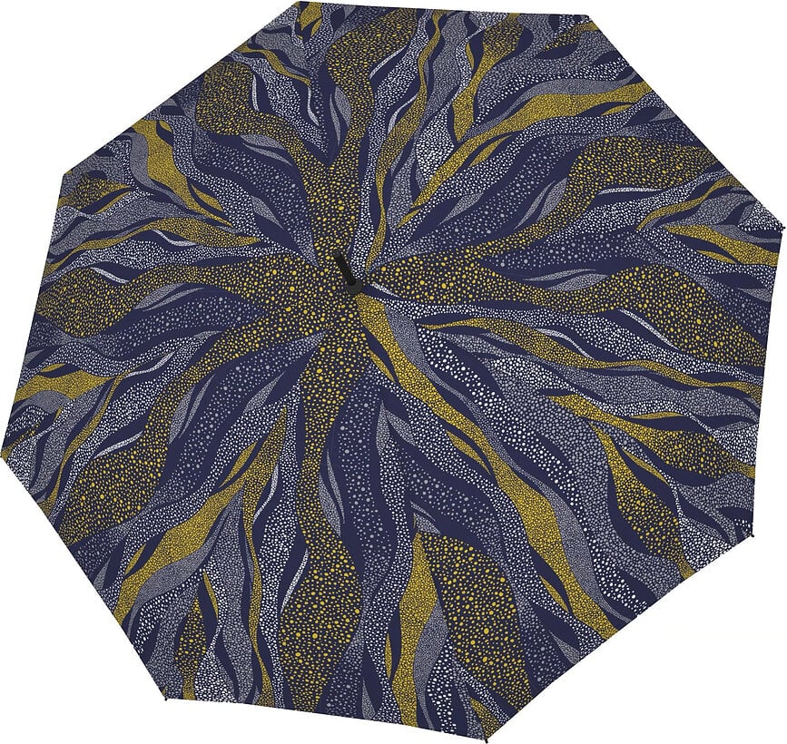 Fiber Flex Long Kišobran automatski plavo-zlatni