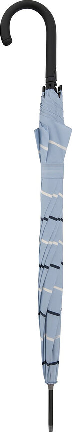 Fiber Flex Parapluie automatique long, blanc et or