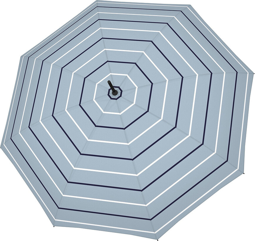 Fiber Flex Parapluie long automatique, bleu