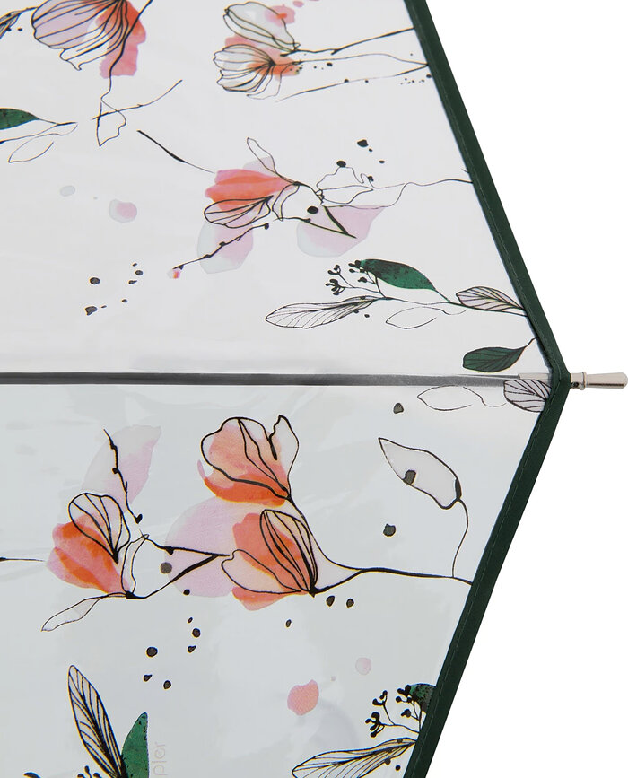 Fiber Long Parapluie automatique, transparent