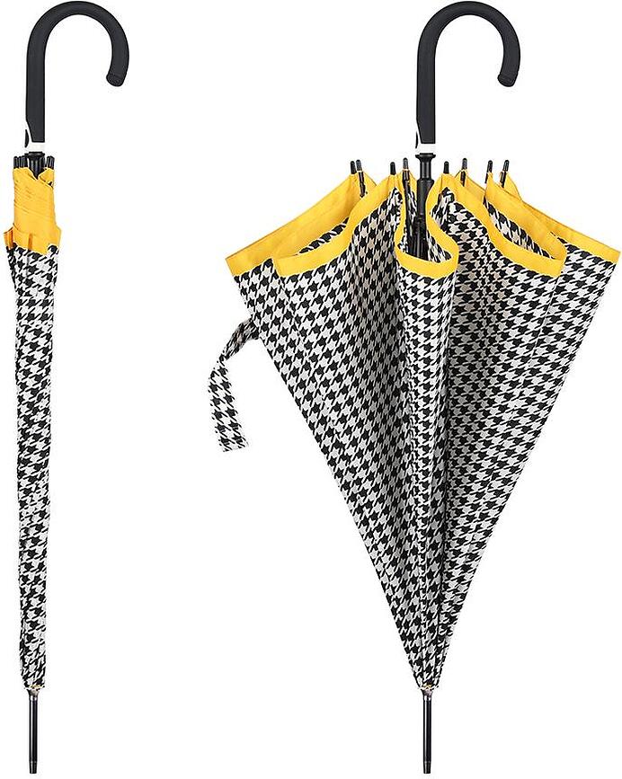 Flex AC Lang Element Parapluie droit automatique, bord bleu