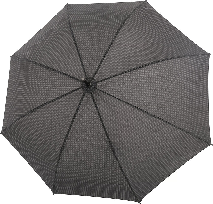 Flex Big Parapluie automatique, à pois, gris