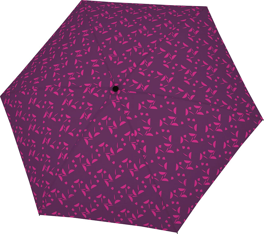 Havanna Parapluie à motif léopard, violet