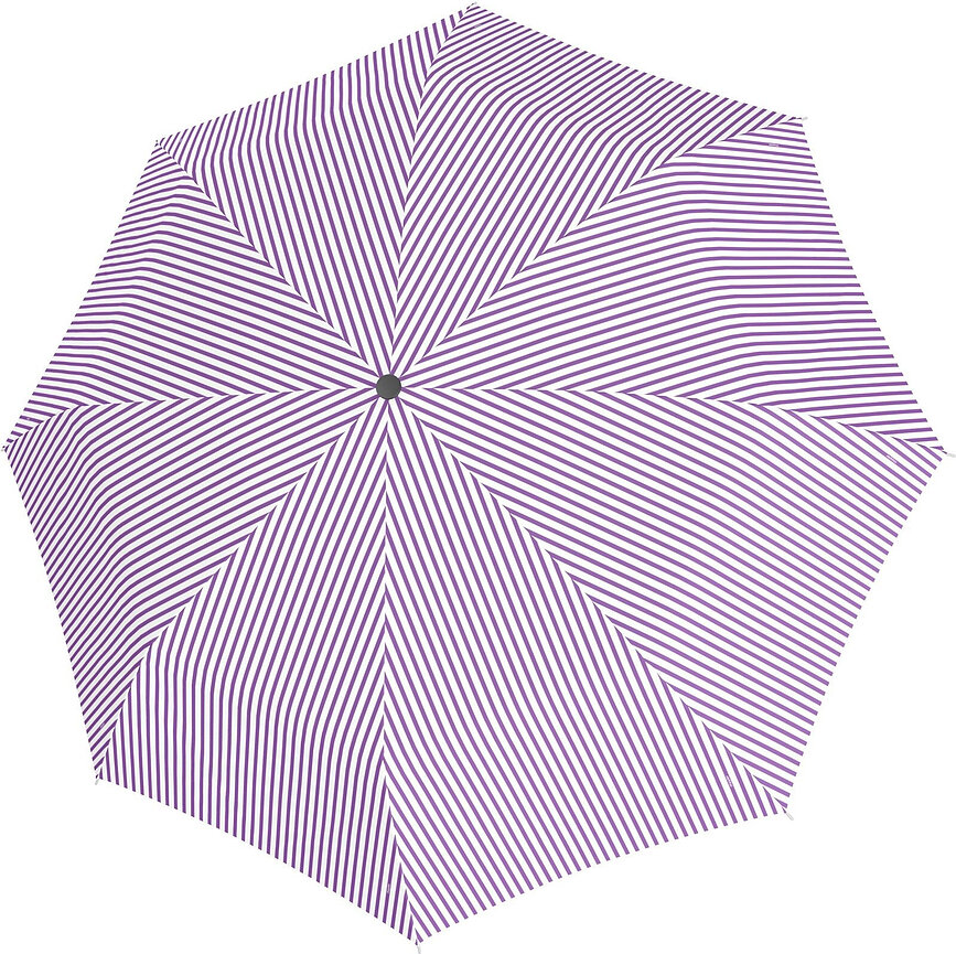Havanna Parapluie à rayures, violet et blanc