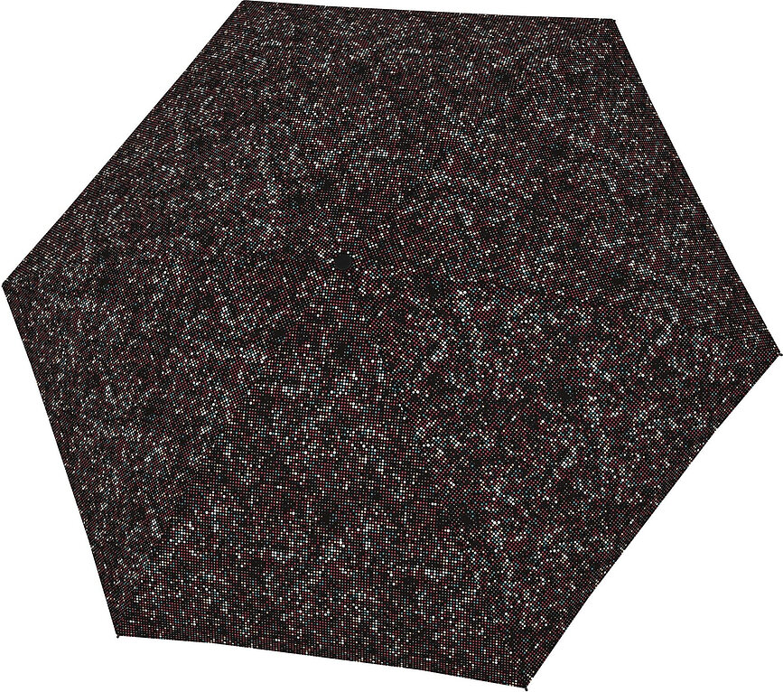 Havanna Parapluie, noir, à pois multicolores