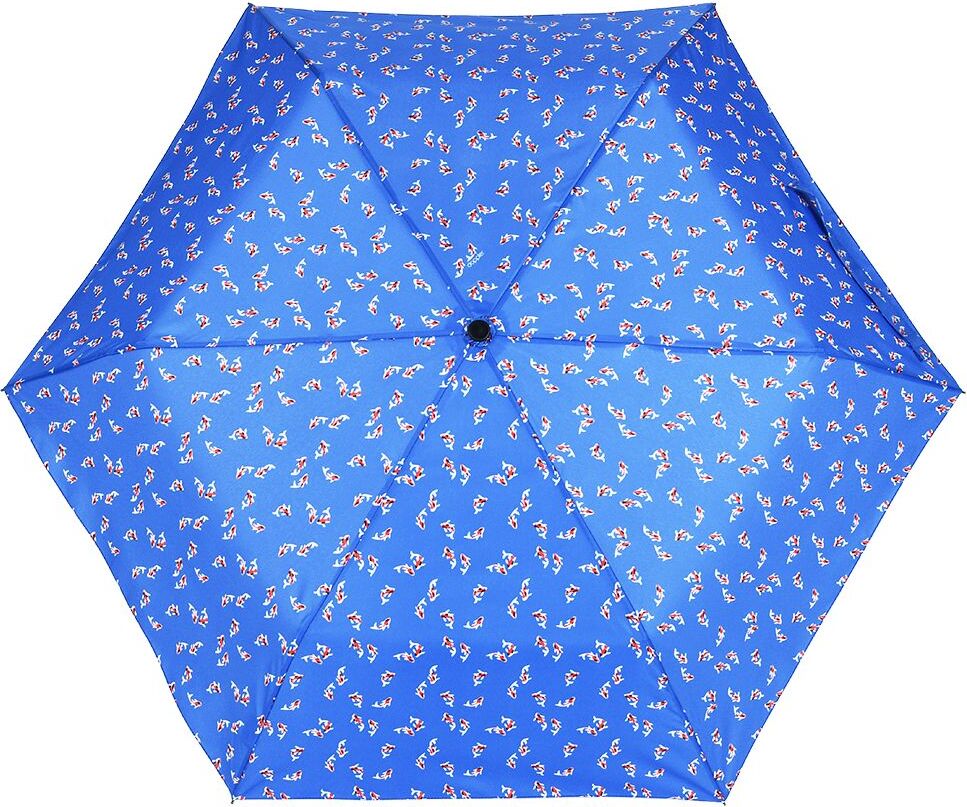 Havanna Regenschirm Fischmuster, blau