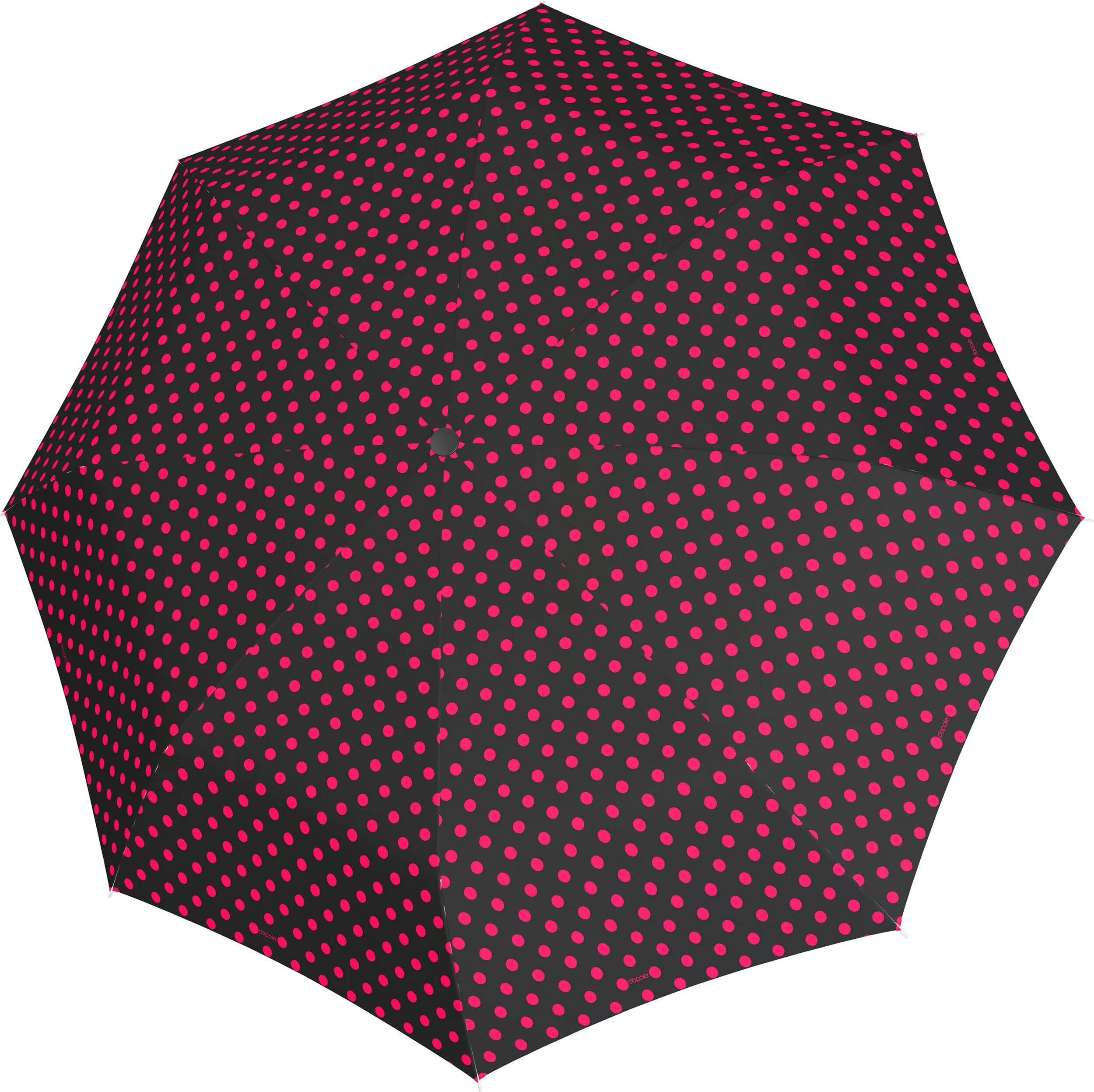 Havanna Regenschirm, rosa gepunktet