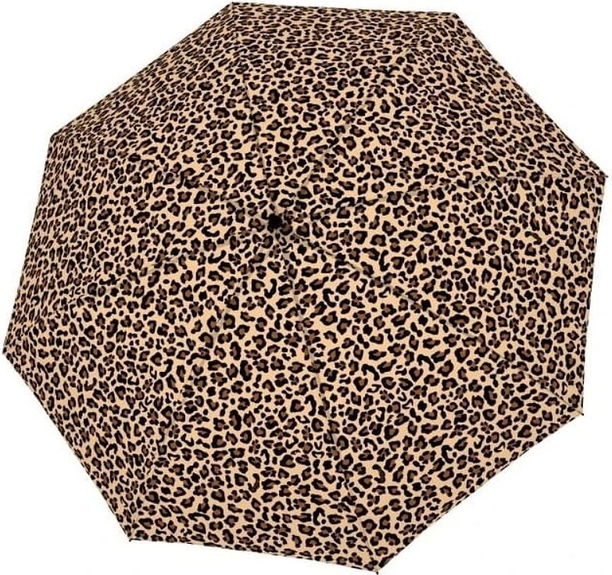 Hit Magic Parapluie automatique, motif léopard