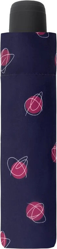 Hit Mini Candy Umbrella, dotted, navy blue