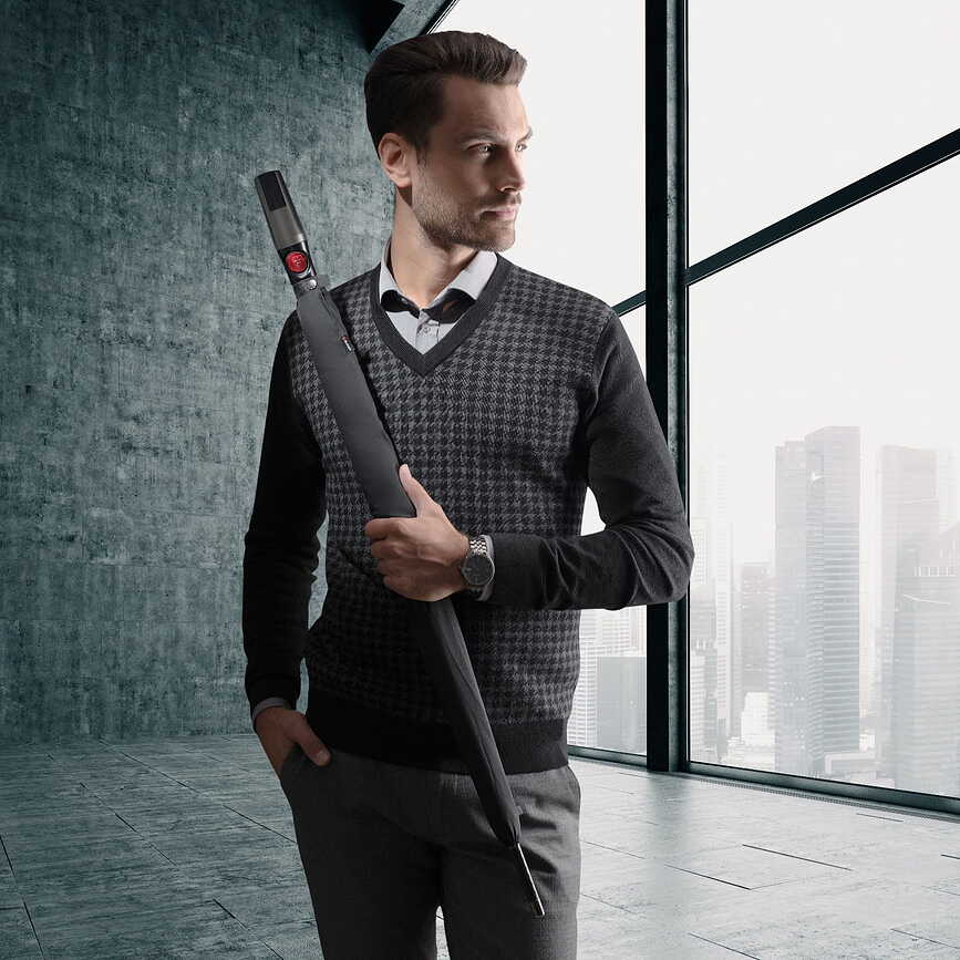 Knirps T.900 Parapluie, noir