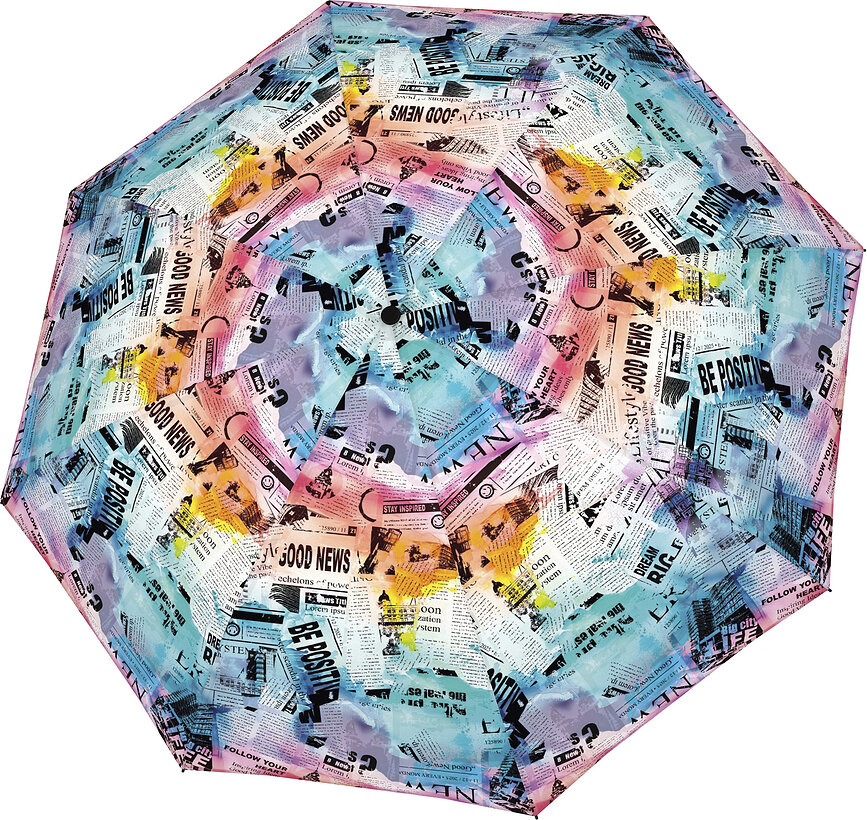 Magic Fiber Parapluie à motifs, multicolore