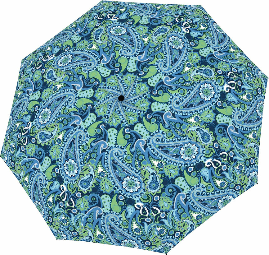 Magic Fiber Parapluie imprimé, bleu-vert