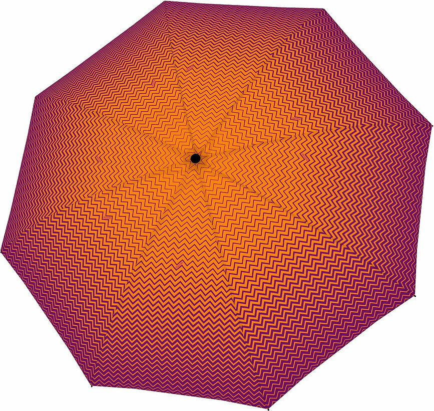 Magic Fiber Parapluie, orange et violet