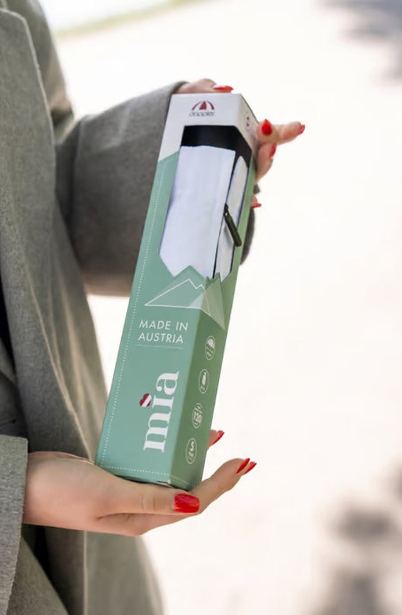 Mia Salzburg Parapluie automatique, rouge