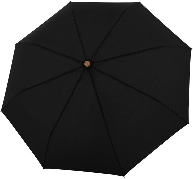 Nature Long Regenschirm, schwarz
