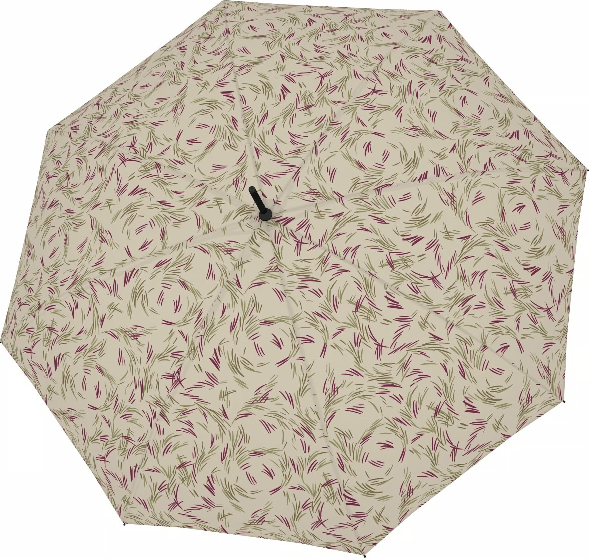 Regenschirme und Schirme Nature Long Stockschirm, Spiralmuster, Hellgrün