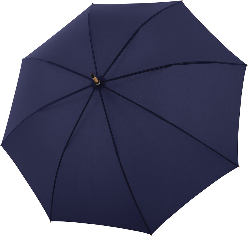 Nature Parapluie long, bleu marine