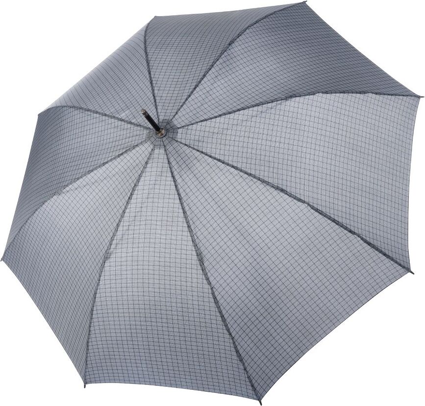 Paraguas automático Flex Big, a cuadros, gris