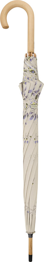 Paraguas Nature Long, de espirales, verde claro