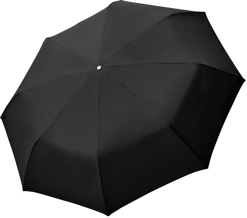 Paraguas de fibra Golf Trekking, negro