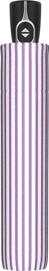 Paraguas automático Magic Fiber, a cuadros, gris