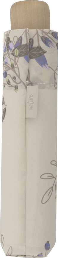 Paraguas Plegable Nature Mini, de espirales, verde claro