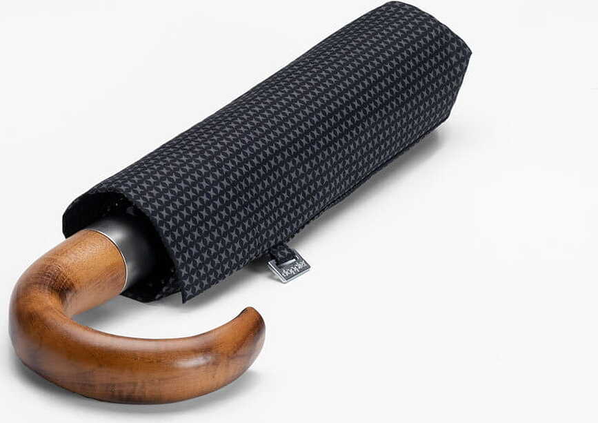 Paraguas plegable de fibra Fiber Magic Strong, estampado de estrellas