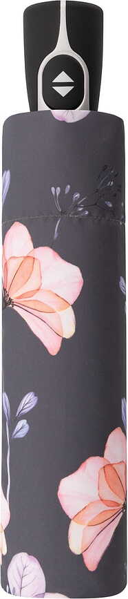Paraguas Plegable de fibra Magic, estampado de flores silvestres