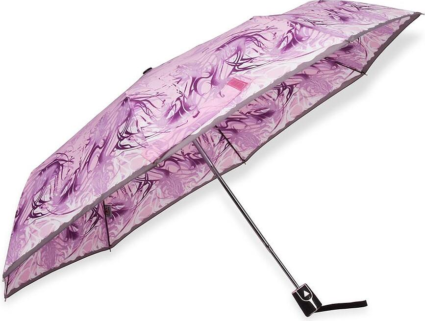 Fiber AC Parapluie, beige et bleu