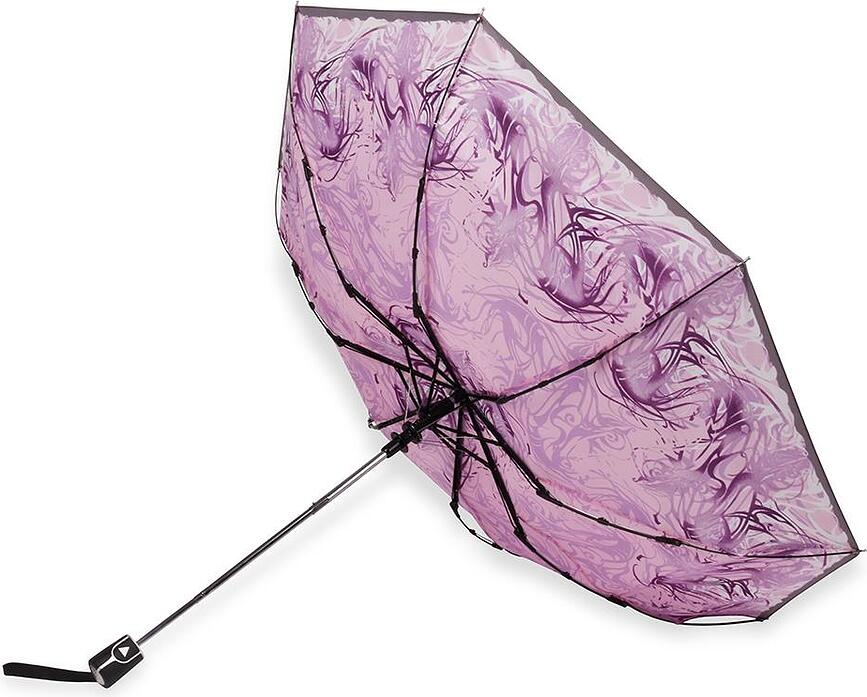 Fiber AC Parapluie, beige et bleu