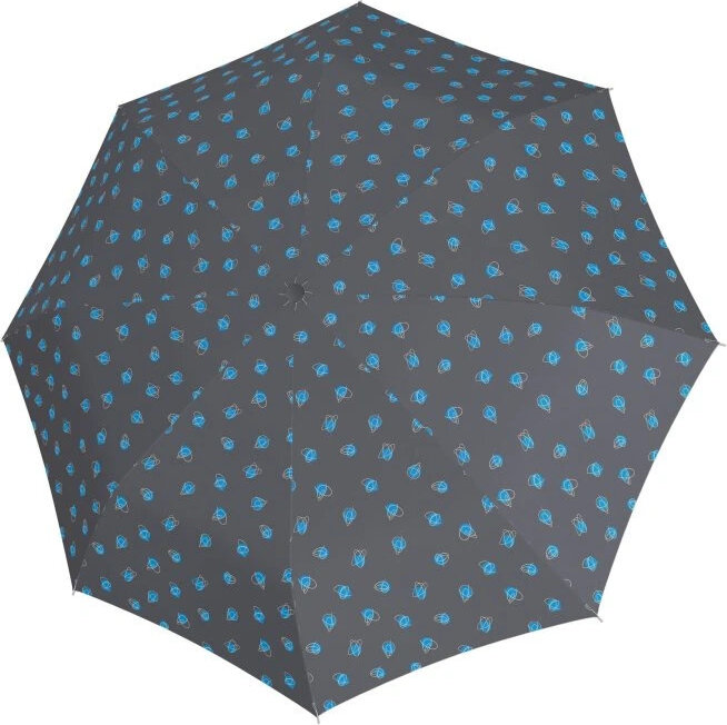 Regenschirm Hit Mini Candy gepunktet, grau
