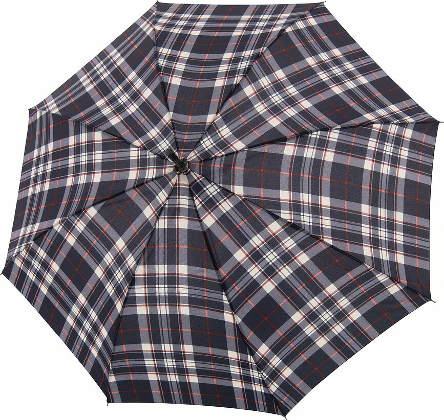 Stabil Parapluie à carreaux, bleu