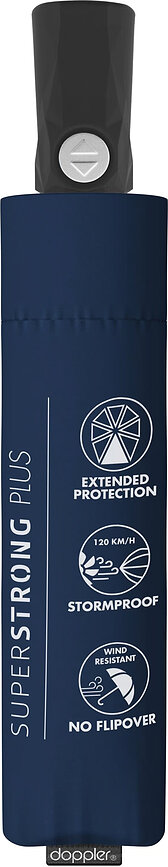 Superstrong Magic Plus Ομπρέλα, μαύρη