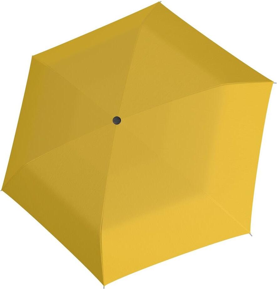 Uni Slim Regenschirm gelb