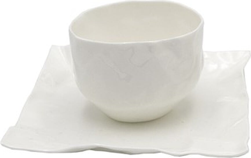 Adelaide Tasses à Thé avec Soucoupes, Lot de 2