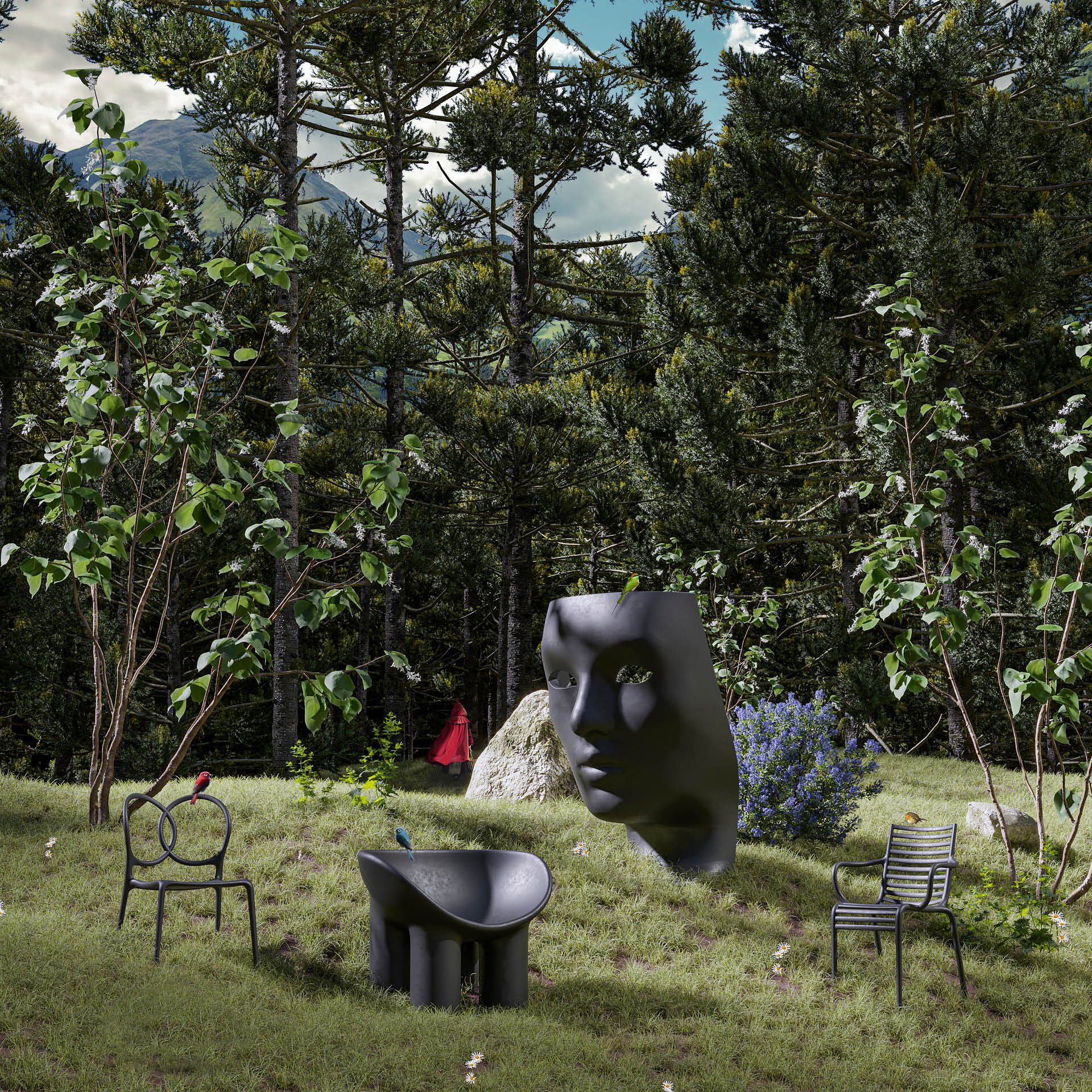 Kėdė Sissi Driade D51531A379002, Ludovica e Roberto Palomba FA