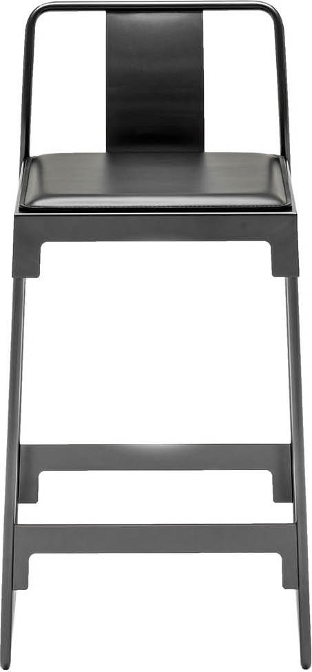 Krzesło barowe Mingx 65 cm czarne