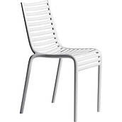 Krzesło Pip-e białe z recyklingu