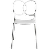 Krzesło Sissi białe z recyklingu