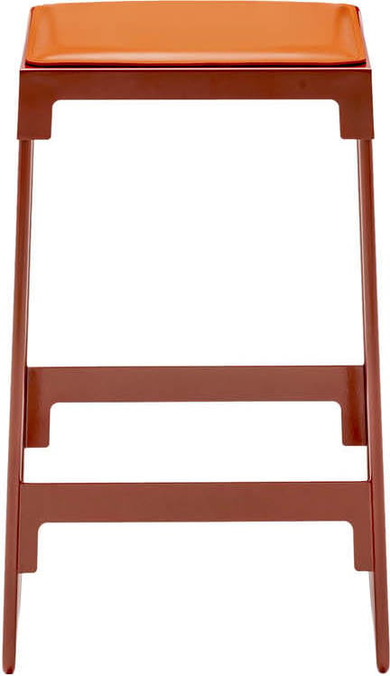 Mingx Hocker 66 cm orangefarben