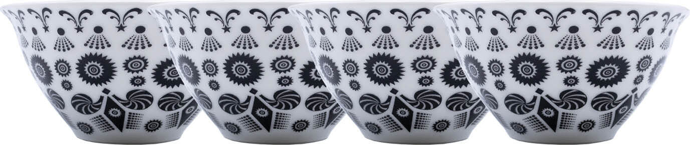 Miseczki The White Snow Once Upon a Plate 13 cm 4 szt.