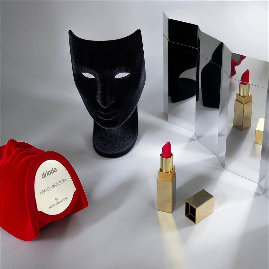 Nemo Miniature, velours, rouge