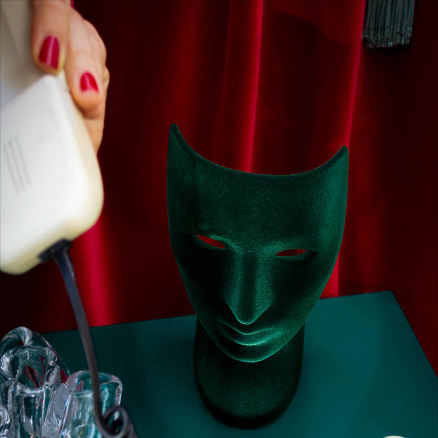 Nemo Miniature, velours, rouge