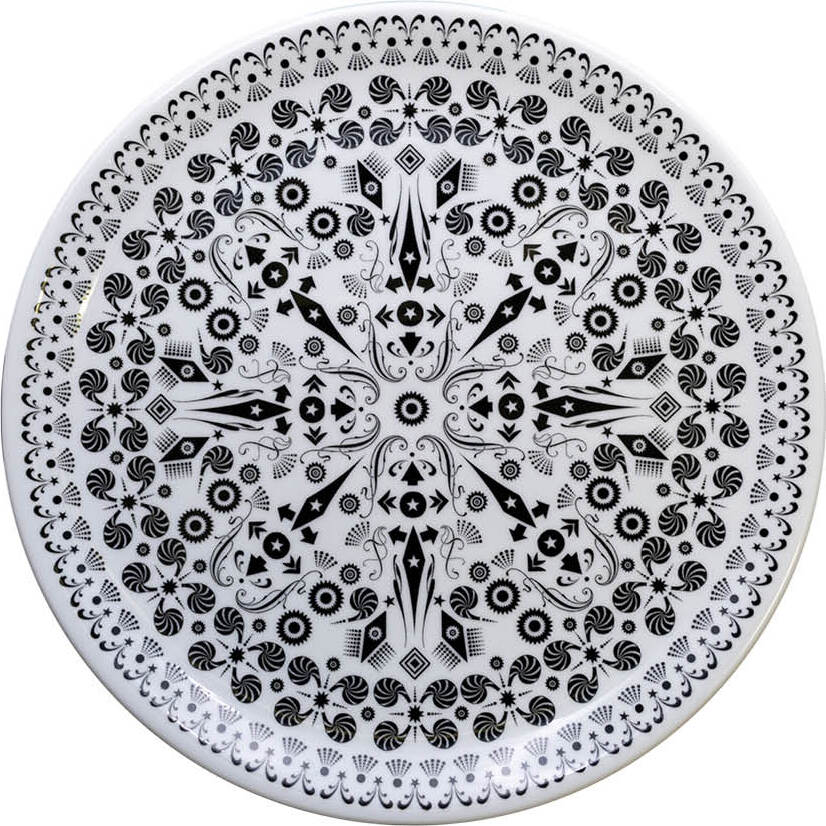 Talerz do serwowania The White Snow Once Upon a Plate 32 cm