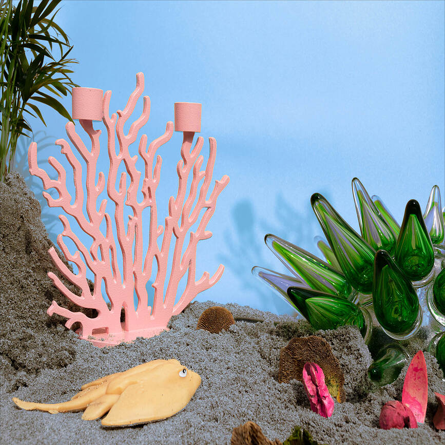 Tenochtitlan Mini Κηροπήγιο, κόκκινο