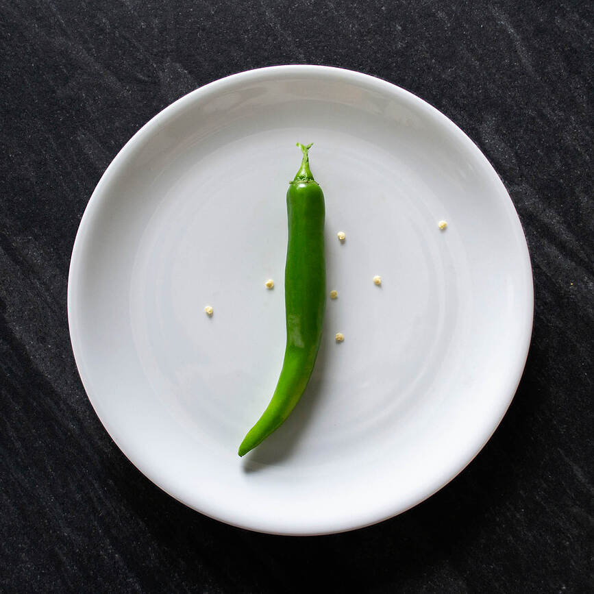 The White Snow Agadir Assiette Plate 27,5 cm