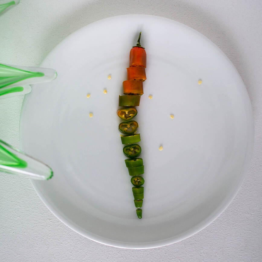 The White Snow Agadir Assiette Plate 27,5 cm