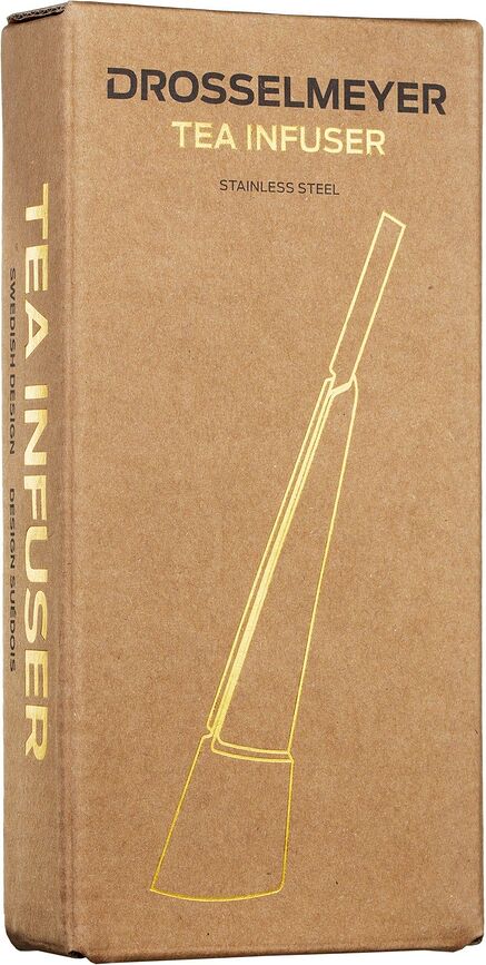 Drosselmeyer Infuseur à Thé, en acier, argenté